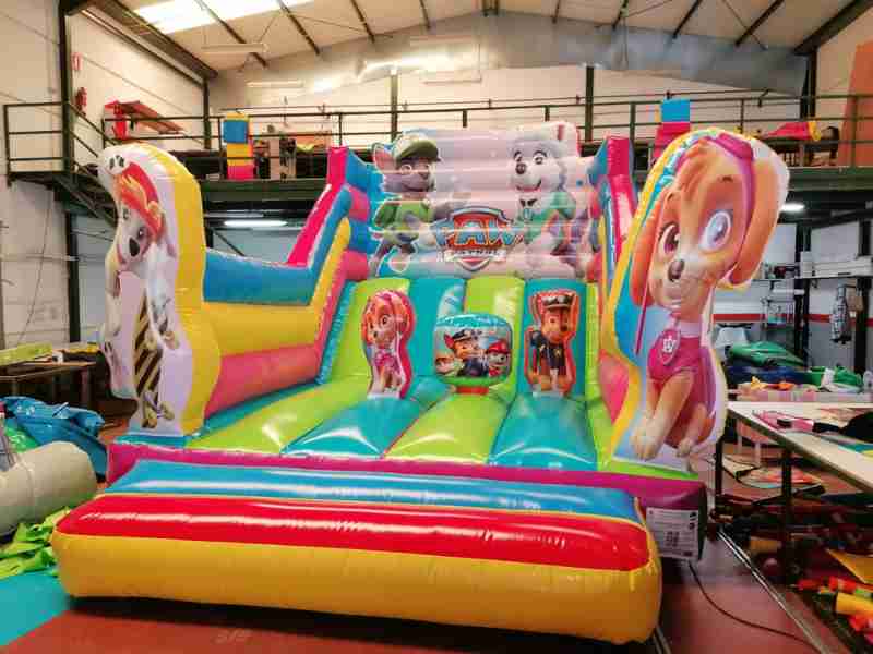 Tobogan hinchable patrulla canina 6x4,5