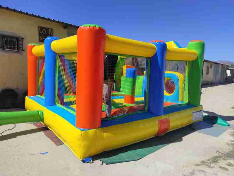 rampa hinchable ojo buey